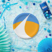 Redding-Flagge, Kalifornien Pappteller (Party)