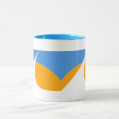 Redding-Flagge, Kalifornien Tasse (Zentrum)