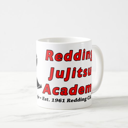 Redding JuJitsu-HochschulTasse 2015 Kaffeetasse (VorderseiteRechts)