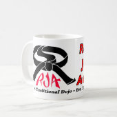 Redding JuJitsu-HochschulTasse 2015 Kaffeetasse (Vorderseite Links)