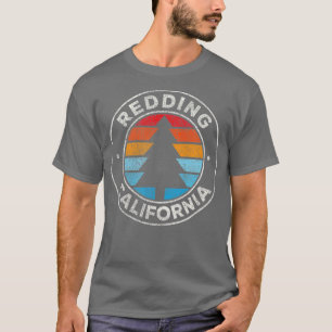 Redding Kalifornien CA Vintage Retro 70er T-Shirt