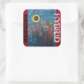 REDDING OG HYBRID QUADRATISCHER AUFKLEBER (Tasche)