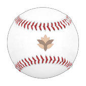 Reddisch Orange, orange Sprache Baseball (Rückseite)
