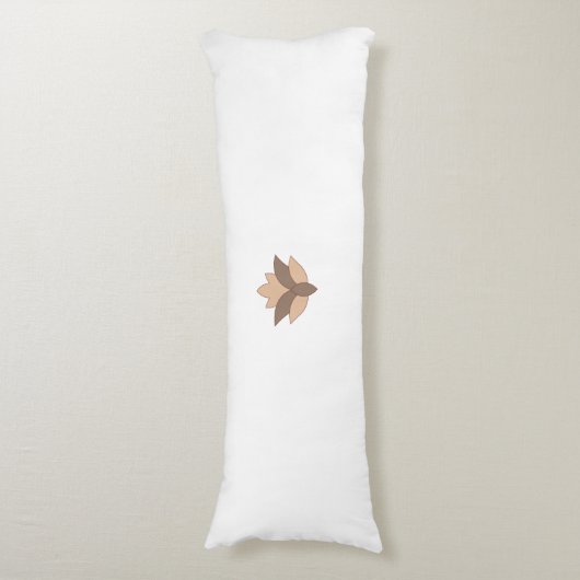 Reddisch Orange, orange Sprache Seitenschläferkissen (Vorderseite Vertikal)