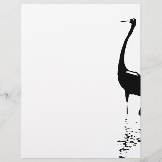 Reddish Egret Letterhead (Vorderseite)