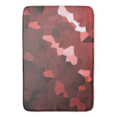 Reddish Hue Crystallized Muster Badematte (Vorderseite Vertikal)
