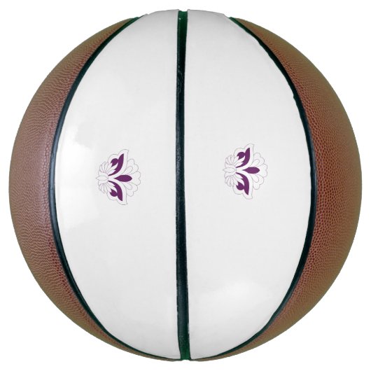 Reddish Magenta dekorativ Basketball (Vertikal)