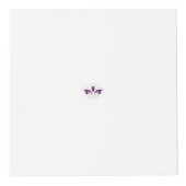 Reddish Magenta dekorativ Würfel (Vorderseite)