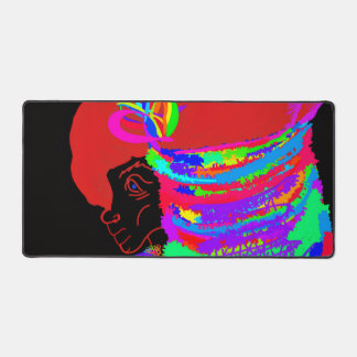 Reddish-Orange Fox Warrior Princess Schreibtischunterlage