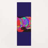 Reddish-Orange Fox Warrior Princess Two-Toned Yogamatte (Vorderseite)