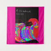 Reddish-Orange Fox Warrior Princess  Wandteppich (Vorderseite (Horizontal))