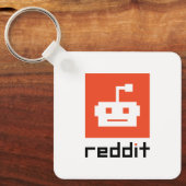 Reddit-Logo Schlüsselanhänger (Vorderseite)