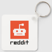 Reddit-Logo Schlüsselanhänger (Rückseite)