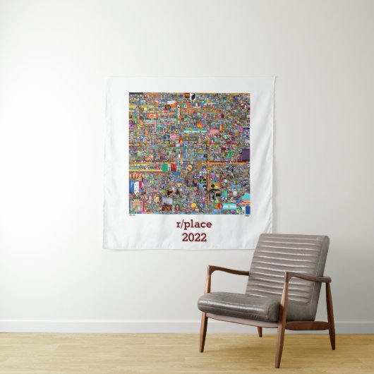 Reddit r/place final wandteppich (Beispiel)