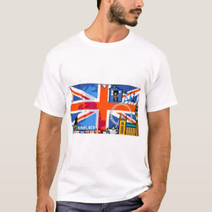 Reddit R Platz England Flag T-Shirt