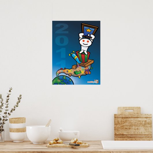 Reddit Secret Santa 2011 Plakat (Küche)