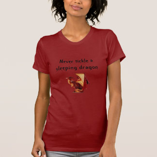 reddragon, tickle nie einen Schlafendrachen T-Shirt