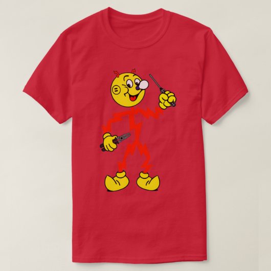 Reddy Kilowatt  (3)  T-Shirt (Design vorne)