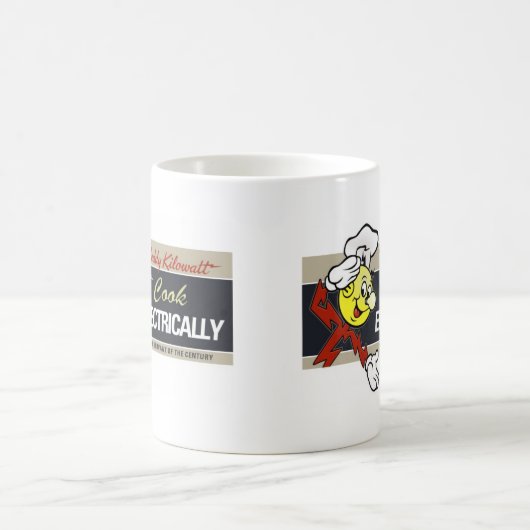 Reddy Kilowatt-Kaffee-Tasse Kaffeetasse (Mittel)
