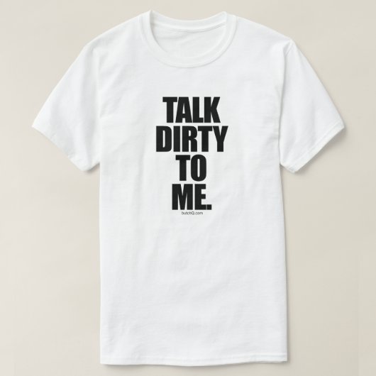 REDE DIRTY MIT MIR T-Shirt (Design vorne)