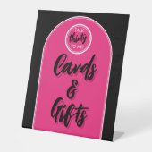 Rede dreißig mit mir, 30. Geburtstag Party Sockelschild (Vorderseite)