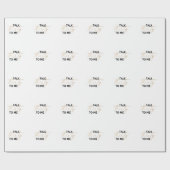 Rede dreißig mit mir geschenkpapier (Flach)