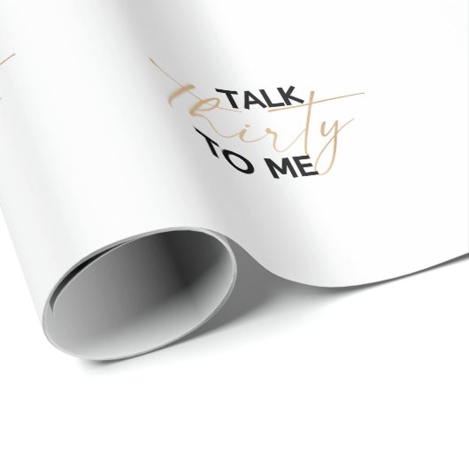 Rede dreißig mit mir geschenkpapier (Rolleneckpunkt)