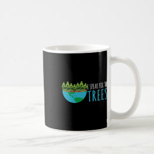 Rede für die Baumaktivisten Environment Earth Da Kaffeetasse