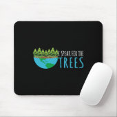 Rede für die Baumaktivisten Environment Earth Da Mousepad (Mit Mouse)