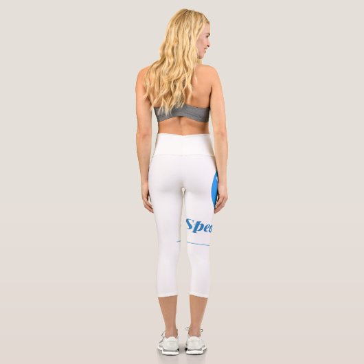 Rede hoch capri leggings (Rückseite)