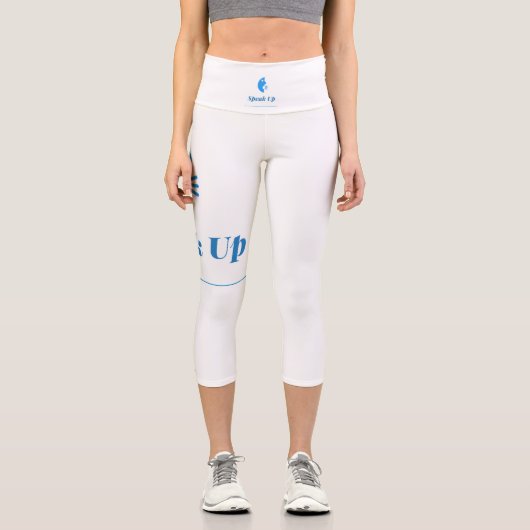Rede hoch capri leggings (Vorderseite)