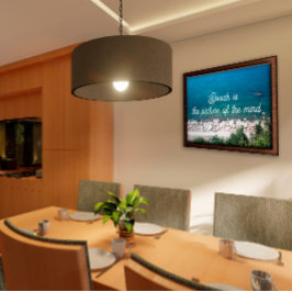 Rede ist das Bild des geistigen Sprichworts Poster