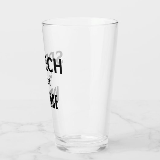 Rede ist keine Gewalt Glas (Links)