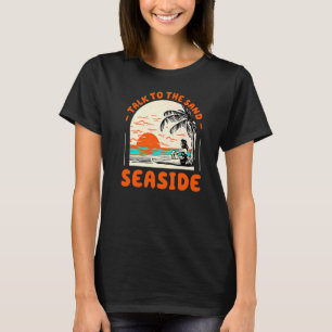 Rede mit dem Sandstrand Oregon Ocean Summer T-Shirt