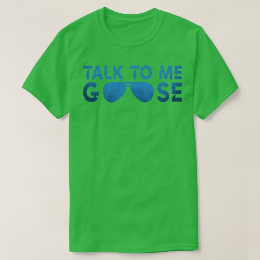 Rede mit Gans 3 T-Shirt (Design vorne)