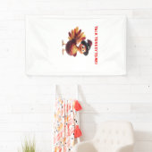 Rede mit mir Klartext Lustiges Thanksgiving-Design Banner (Insitu)