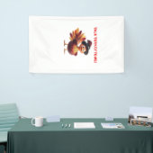 Rede mit mir Klartext Lustiges Thanksgiving-Design Banner (Messeveranstaltung)