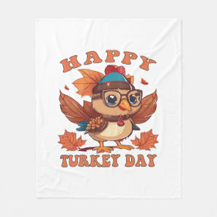 rede mit mir Klartext zu Thanksgiving Fleecedecke