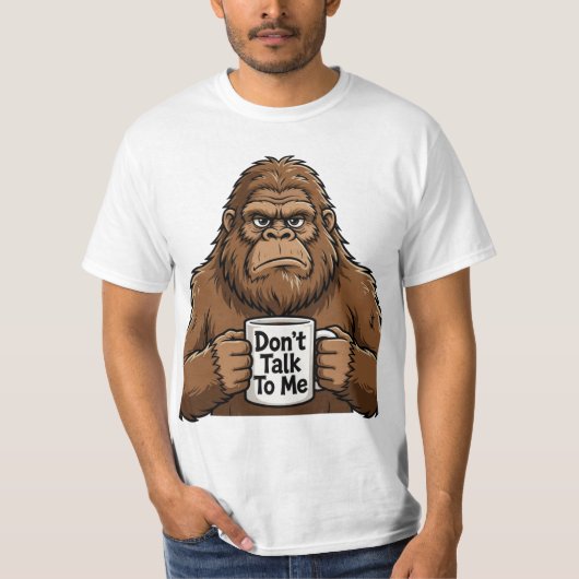 Rede nicht mit mir T-Shirt (Vorderseite)