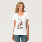 REDE NICHT MIT MIR... T-Shirt (Vorderseite Vollansicht)