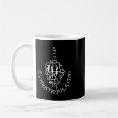 Rede nicht mit mir, wenn ich überstimuliert bin -  kaffeetasse (Links)