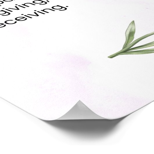 Rede - Selbstbewusstsein in der Liebe Poster (Ecke)