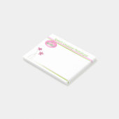 Rede-SprachenPatholologist hallo klebrige Post-it Klebezettel (angewinkelt)