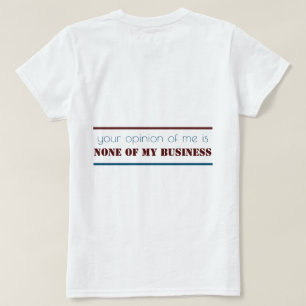 Rede Über Mich T-Shirt