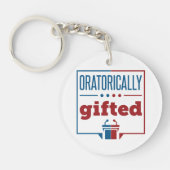 Rede und Debatte Schlüsselanhänger (Vorderseite)