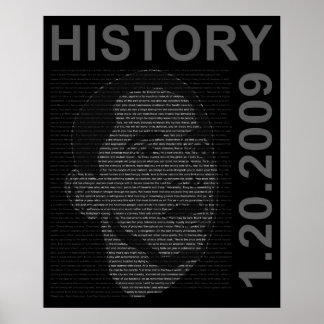 Rede von Präsident Obamas Poster