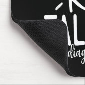 Rede weiter, ich diagnostiziere dich Lustiger sark Mousepad (Ecke)