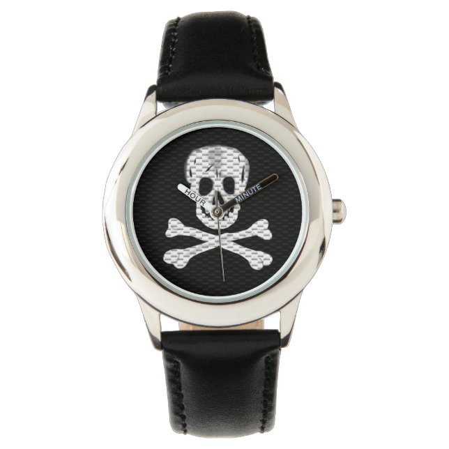 Rede wie ein Piratentag Armbanduhr (Vorderseite)