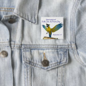 Rede wie ein Piratentag Button (Beispiel)