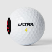 Rede wie ein Piratentag Golfball (Logo)